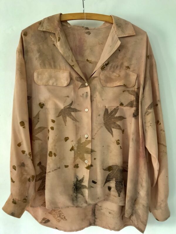 Ecoprint blouse